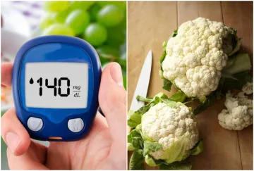 diabetes test machine and cauliflower- India TV Hindi