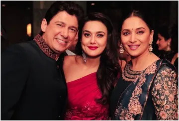 Ram Nene, Preity Zinta and Madhuri Dixit - India TV Hindi