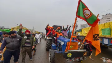 Kisan andolan farmer protests tractor rally today delhi NCR haryana punjab singhu border hindi news - India TV Hindi