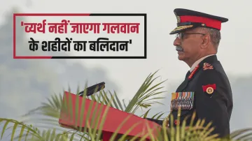 india china border tension army chief MM Naravane statement on galwan valley martyrs India China Ten- India TV Hindi