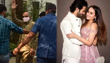 <p>वरुण-नताशा की शादी...- India TV Hindi