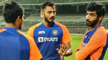 Axar Patel seen in batting in the nets, Shahbaz Nadeem sure to be out- India TV Hindi
