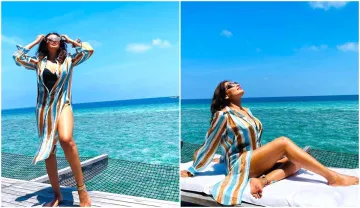 bipasha basu maldives vacation pics and videos with husband karan singh grover- India TV Hindi