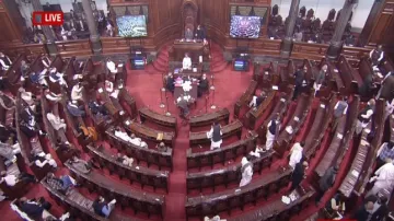 Rajya Sabha adjourned after opposition creates ruckus over kisan andolan Kisan Andolan: राज्यसभा में- India TV Hindi