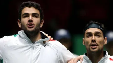 ATP Cup: Berrettini, Fognini help Italy seal semi-final spot - India TV Hindi