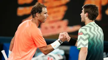 Australian Open 2021: Rafael Nadal reached the fourth round by defeating Cameron Nouri- India TV Hindi