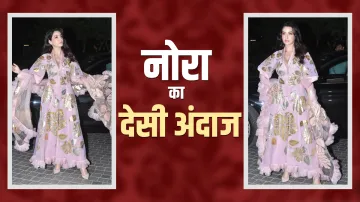 <p>ट्रेडिशनल लुक में...- India TV Hindi