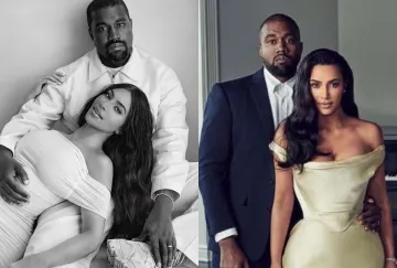 Kim Kardashian and Kanye West- India TV Hindi
