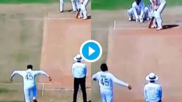 IND vs ENG: Rohit Sharma was seen bowling against England in the style of Harbhajan Singh, video vir- India TV Hindi