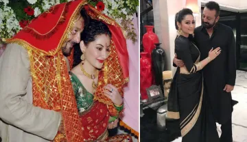 संजय दत्त ने शादी की सालगिरह पर पत्नी मान्यता के साथ शेयर की रोमांटिक तस्वीर, लिखा- अब पहले से ज्याद- India TV Hindi