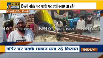 टीकरी बॉर्डर पर किसान क्यों बना रहे हैं पक्के मकान? जानिए पूरी रिपोर्ट- India TV Hindi