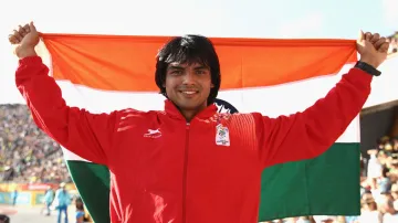 Neeraj Chopra sets national record in javelin throw - India TV Hindi