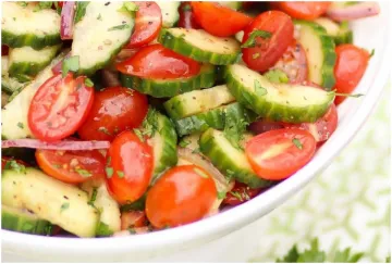 Tomato Cucumber salad- India TV Hindi