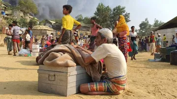 Rohingya camp, Rohingya camp fire, Rohingya camp fire Bangladesh- India TV Hindi