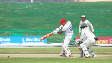 AFG vs ZIM 2nd Test: Afghanistan scored 545 runs with Hashmatullah Shahidi's double century- India TV Hindi