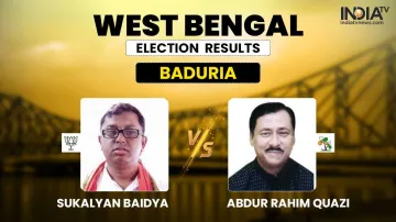 West Bengal Election Result: बदुरिया सीट पर बीजेपी और टीएमसी में कौन आगे? पहला रुझान आया- India TV Hindi