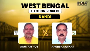 West Bengal Election Result: कांडी में गौतम रॉय आगे या अपूर्वा सरकार? पहला रूझान आया- India TV Hindi