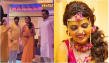 sugandha mishra sanket bhosale dance haldi ceremony video- India TV Hindi