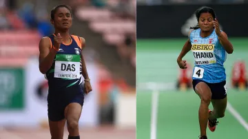 Hima Das Duti Chand join 4x100 relay team for World Athletics Relay- India TV Hindi