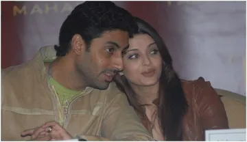 abhishek bachchan respond to fan who propose aishwarya rai for marriage watch - India TV Hindi