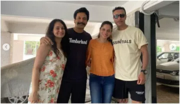 Ankita Lokhande and boyfriend Vicky Jain celebrates Mahesh Shetty birthday watch video - India TV Hindi