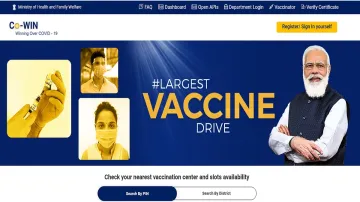 कोरोना टीकाकरण: कोविन पोर्टल पर डाटा एंट्री खामियों को कम करने के लिए 8 मई से 4 अंकों का सुरक्षा कोड- India TV Hindi