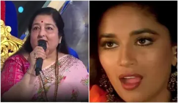 indian idol 12 anuradha paudwal dhak dhak karne laga ouch madhuri dixit watch promo- India TV Hindi