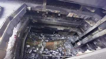 मुंबई मॉल हास्पिटस अग्निकांड: सीसीटीवी फुटेज आया सामने, आगजनी की भयावहता कैमरे में कैद - India TV Hindi