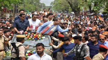 Will BJP Change its CM in Assam Himanta Sarma reaction असम: क्या असम में बदलेगा बीजेपी का सीएम फेस? - India TV Hindi