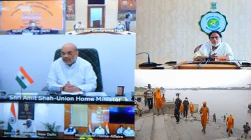 Cyclone Yaas Amit Shah meeting with chief ministers चक्रवात ‘यास’: गृहमंत्री अमित शाह ने की तैयारियो- India TV Hindi