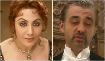 shilpa shetty raj kundra punjabi couple on titanic funny video goes viral- India TV Hindi