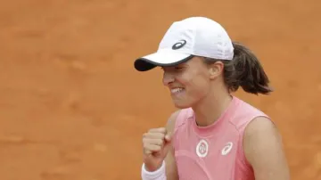 Double bagel: Iga Swiatek routs Karolina Pliskova in Italian Open final- India TV Hindi