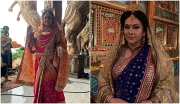 dipika chikhlia shooting of ramanand sagar again after ramayan shares first look - India TV Hindi