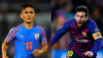 Sunil Chhetri will say this to him when he meets Lionel Messi- India TV Hindi