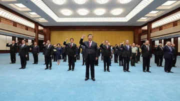 Xi Jinping, Xi Jinping Loyalty Pledge, Xi Jinping Loyalty Pledge Senior Leaders- India TV Hindi