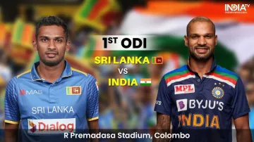 <p>India vs Sri Lanka, 1st ODI Match  </p>- India TV Hindi