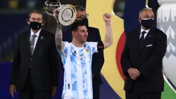 Lionel Messi and Luis Diaz end Copa America as top goal scorers- India TV Hindi
