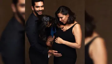 Neha Dhupia announce second pregnancy - India TV Hindi