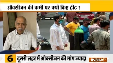 जयपुर गोल्डन अस्पताल के चेयरमैन ने इंडिया टीवी से कहा-ऑक्सीजन की कमी से गई मरीजों की जान- India TV Hindi