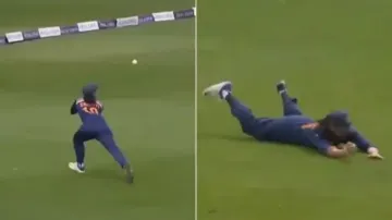 Smriti Mandhana's 'unbelievable' catch Video Went Viral, did you see? - India TV Hindi