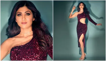 shilpa shetty shimmery dress super dancer 4 see hungama 2 actress pictures- India TV Hindi