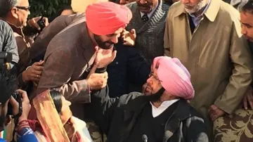 Navjot Singh Sidhu, Navjot Singh Sidhu Amarinder Singh, Amarinder Singh- India TV Hindi