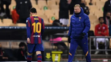 <p>Barcelona Coach Ronald Koeman Confident Of Lionel Messi...- India TV Hindi