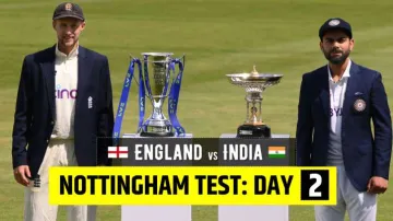 <p>Live cricket Score England vs India 1st test Day 2 India...- India TV Hindi