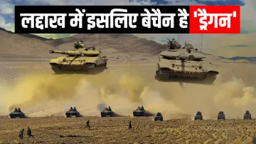 China fears Indian Army Tanks in Ladakh T-90 Bhishma T-72 Ajay tanks राफेल ही नहीं, भारतीय सेना के - India TV Hindi