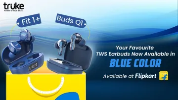 Truke ने ब्लू कलर में TWS बड्स Q1 और Fit 1+ के नए कलर वेरिएंट लॉन्च किए- India TV Paisa