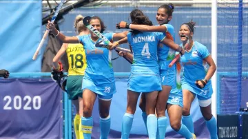 <p>Tokyo Olympics 2020: indian women hockey team beat...- India TV Hindi