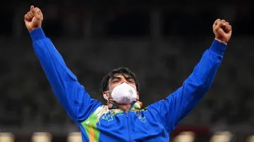 <p>Neeraj Chopra WINS India’s 1st-ever Athletics Gold...- India TV Hindi