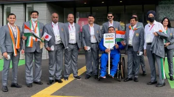 <p>Tokyo Paralympics 2020: indian contingent march past at...- India TV Hindi