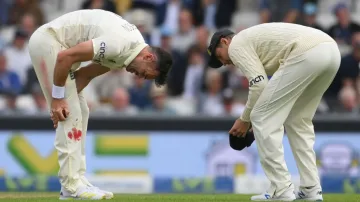 ENG vs IND: James Anderson continues his game against India with a bloody knee, fans are praising- India TV Hindi